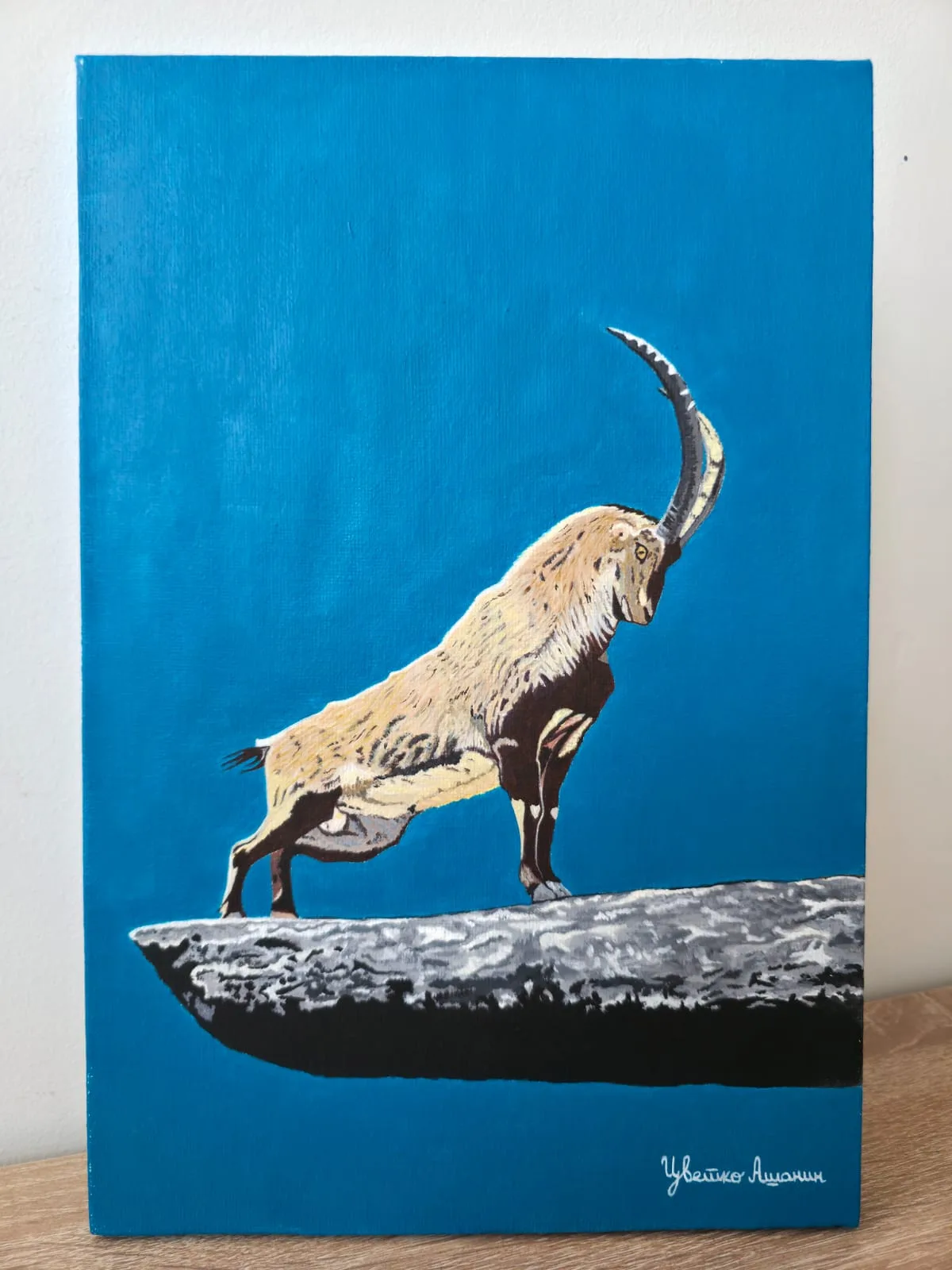 "Capricorn" Painting — original artwork by Gallery of an Artistic Soul
